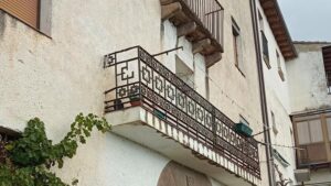 Balcón principal de la Casa Garcés
